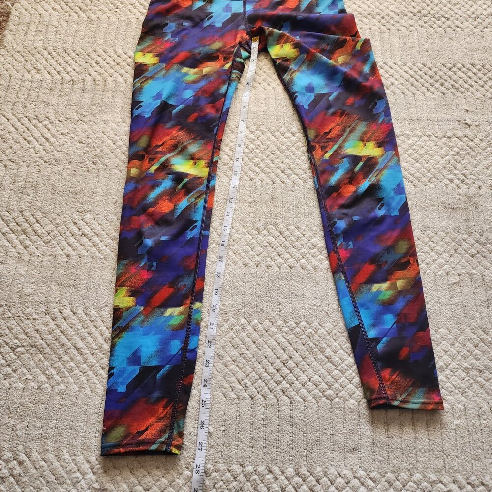 Athleta Sonar Colorburst Rainbow Leggings XS – Full Length, Multicolor - Picture 5 of 16